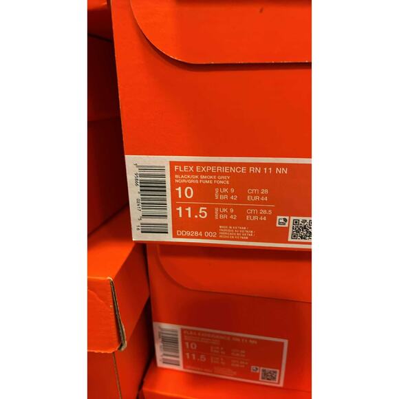 NWT Nike Men's Flex Experience RN 11 NN Running Trainers Shoes, black-SZ 10 - Picture 8 of 8